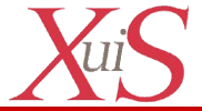 Xuis logo for customer or business partner section