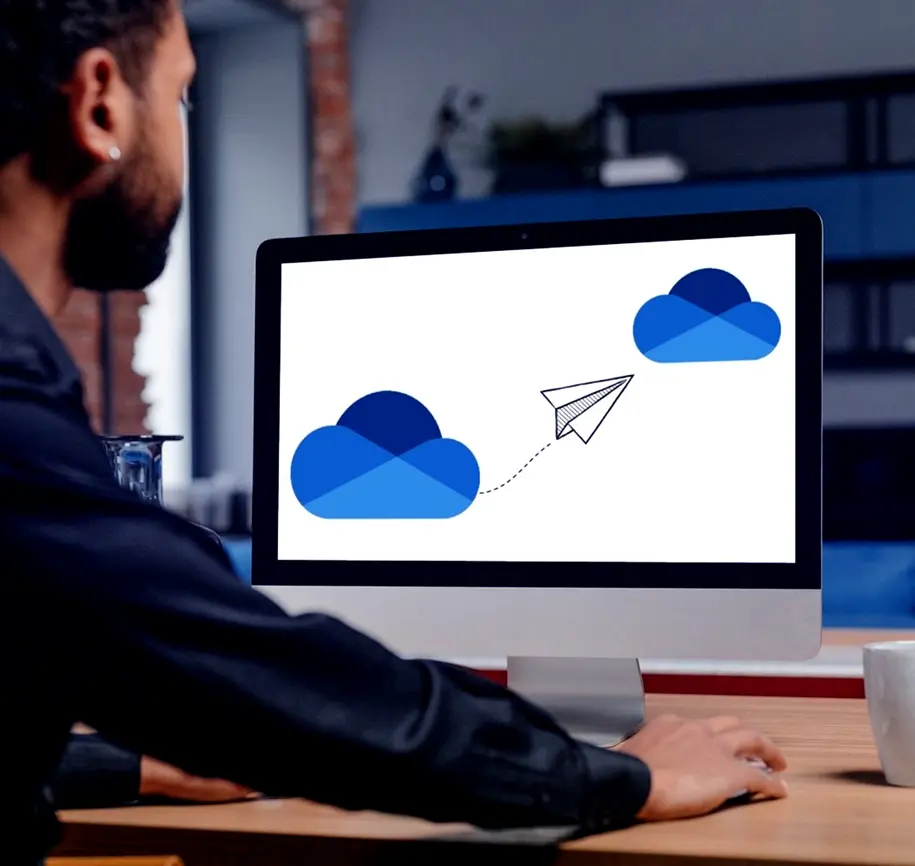 Migrate OneDrive for Business from one tenant to another. 