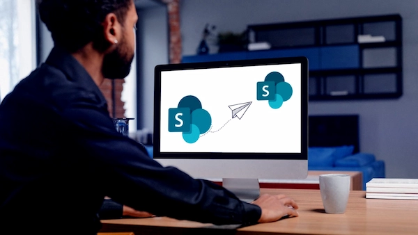 SharePoint Online to SharePoint Online migration including lists, libraries, permissions, pages, and settings.
