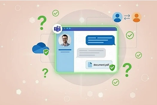 Microsoft Teams private chat and attachment migration validation with identity mapping and OneDrive file link verification after cutover