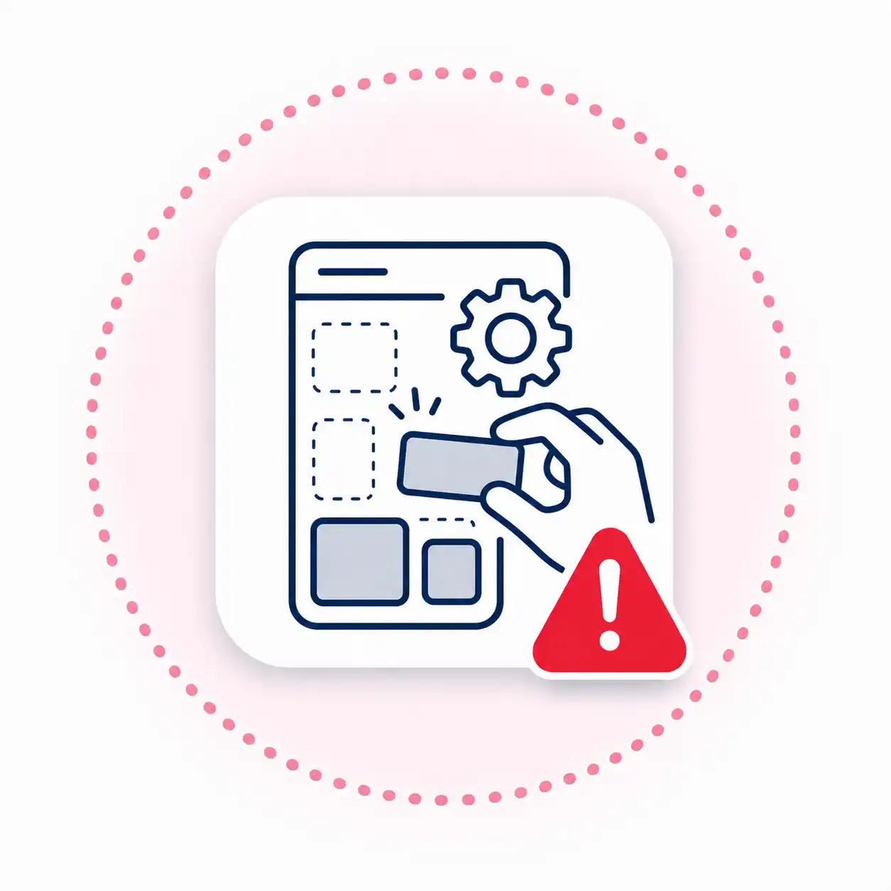Application configuration error illustrating migration setup and compatibility issues.